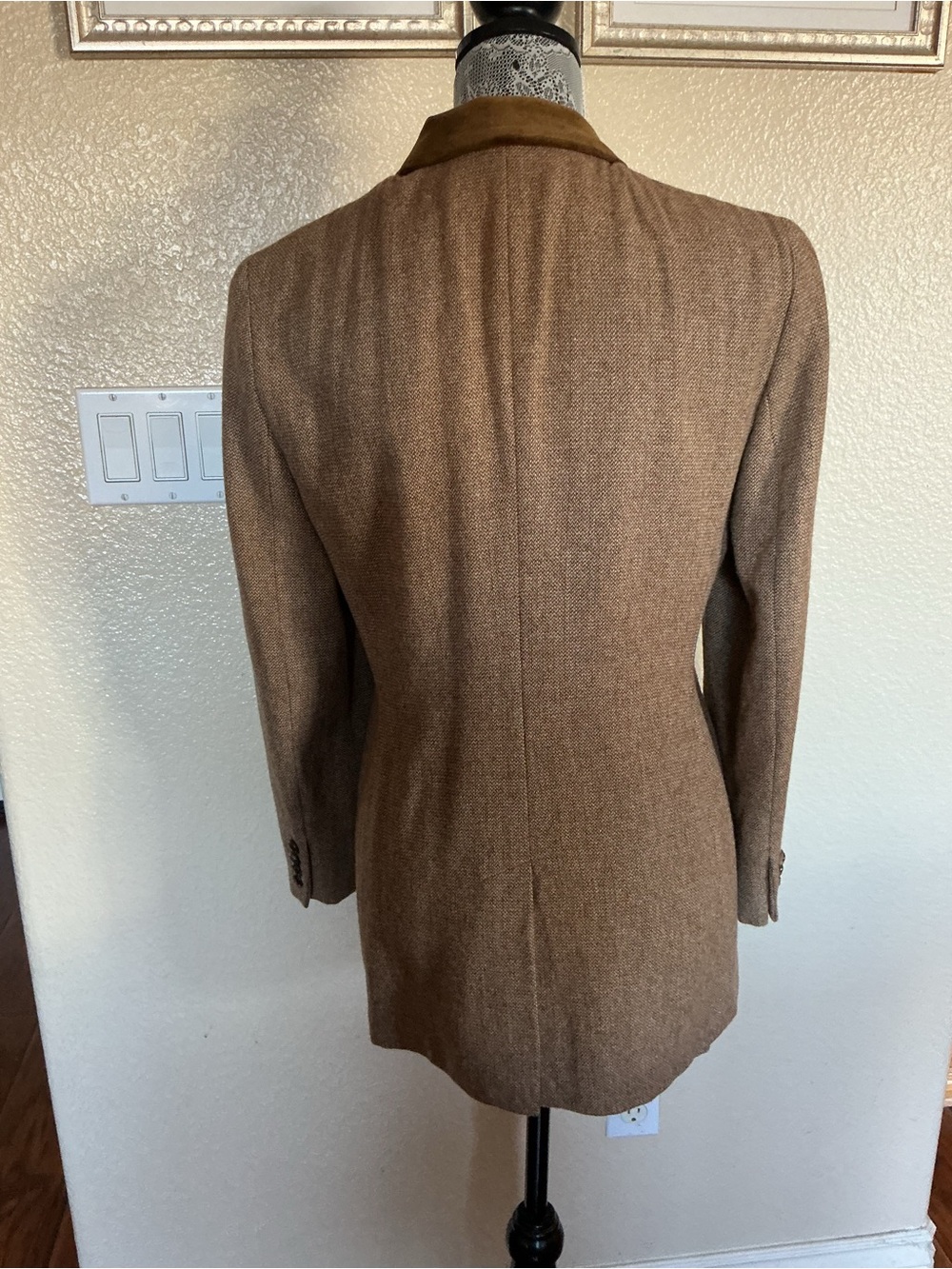 Lauren Ralph Lauren Vintage Wool Tweed Equestrian Hunting Jacket - Picture 5 of 15